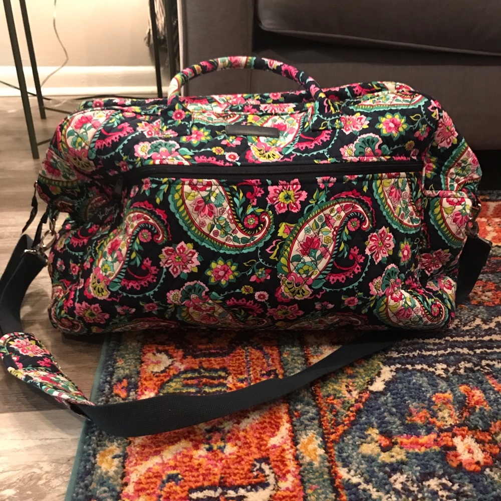Large Vera Bradley Weekender Tote